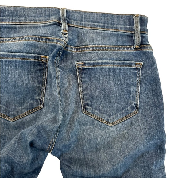 FRAME DENIM Le High Skinny Raw Edge Jeans Size 25 - Picture 11 of 17